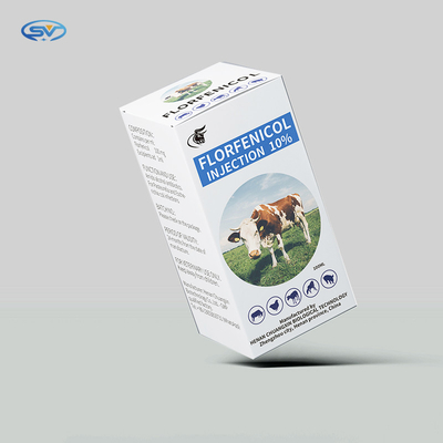 Infections Florfenicol 10% de voies respiratoires de bétail de drogues de médecine vétérinaire de CXBT
