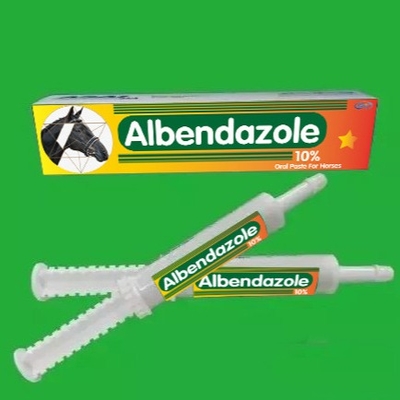 Les antiparasitaires vétérinaires d'Albendazole collent pour de divers organes internes de chevaux