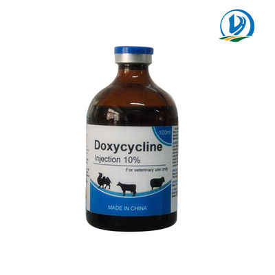 Injection injectable vétérinaire du Doxycycline 10% de drogues d'antibiotiques pour l'antibactérien
