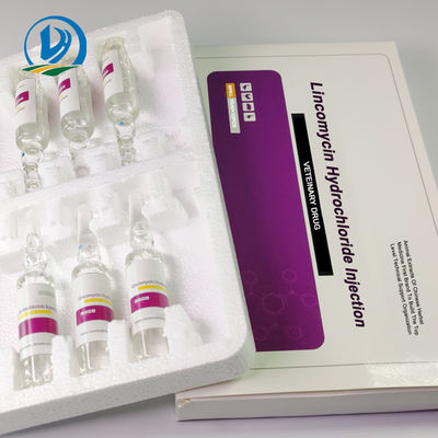 Injection de chlorhydrate de lincomycine d'Antiworm de bétail de drogues de la médecine ISO9001 vétérinaire
