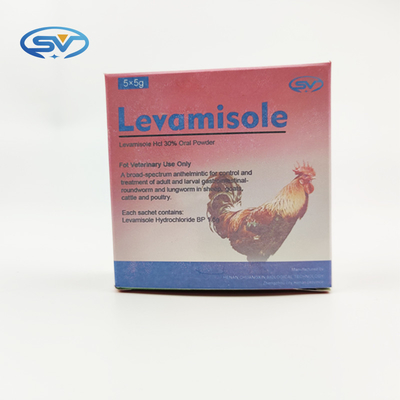 Chlorhydrate vétérinaire des antiparasitaires 30% Levamisole de CAS 16595-80-5