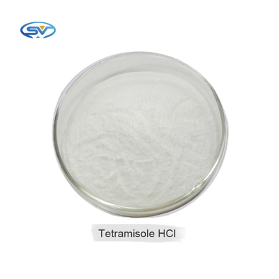 Approvisionnement vétérinaire CAS d'usine 5086-74-8 antibiotiques solubles dans l'eau de catégorie de médecine de HCL de Tetramisole