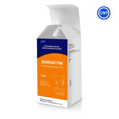 Drogues injectables vétérinaires de Doramectin fortement efficaces pour les nématodes gastro-intestinaux
