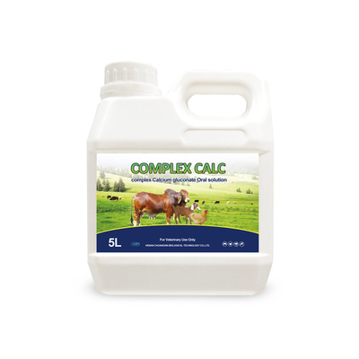 Solution orale de solution de médecine de gluconate complexe oral de calcium pour des chevaux de moutons de bétail