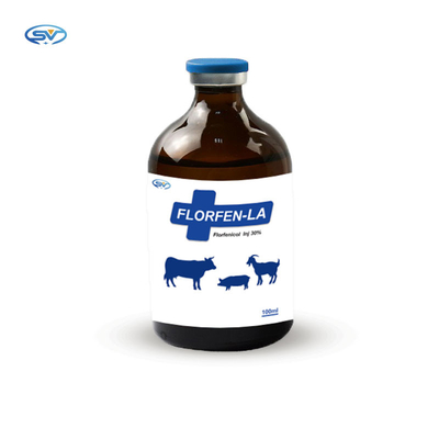 Injection de Florfenicol de moutons de bétail de drogues de médecine vétérinaire pour le traitement des maladies bactériennes