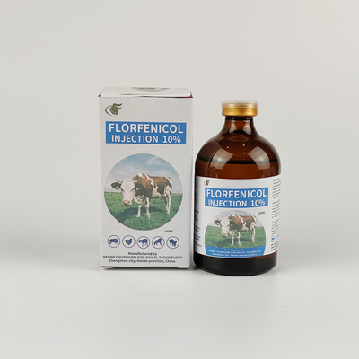 Drogues de médecine vétérinaire de Florfenicol 50ml 100ml pour des maladies infectieuses de cheval