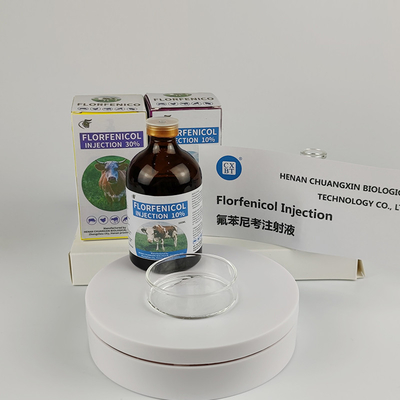 Drogues de médecine vétérinaire de Florfenicol 50ml 100ml pour des maladies infectieuses de cheval