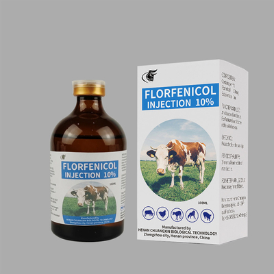 Infections Florfenicol 10% de voies respiratoires de bétail de drogues de médecine vétérinaire de CXBT