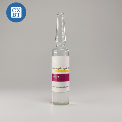 L'injection injectable vétérinaire GMP de chlorhydrate de lincomycine de drogues a certifié 10ml 50ml 100ml pour l'animal commun
