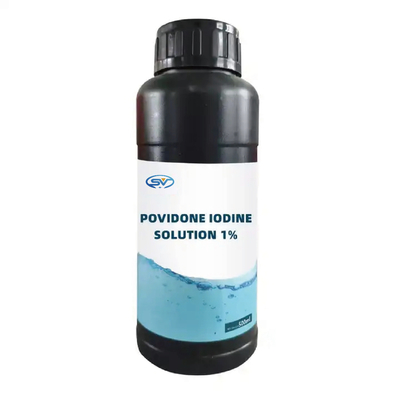 Solution directe d'iode de Povidone de pesticide de stérilisation et de désinfection d'approvisionnement d'usine pour l'aquiculture 1% 5% 10% 500ml