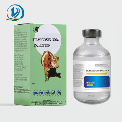 Drogues de médecine vétérinaire d'injection de 30% Tilmicosin pour la volaille de porcs de bétail de moutons