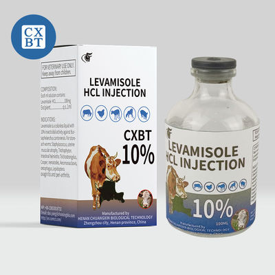 La médecine vétérinaire dope l'injection anthelmintique de HCL 10% de Levamisole de drogues de médecine vétérinaire d'Imidazothiazole