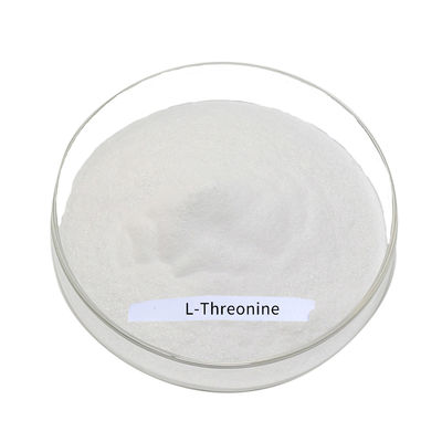Additifs L poudre cristalline blanche d'alimentation des animaux de CAS 72-19-5 d'additifs d'alimentation des animaux de thréonine