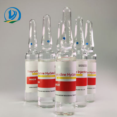 Doxycycline injectable d'acide chlorhydrique de solution de drogues de volaille de terramycine injectable vétérinaire de bétail pour PRDC