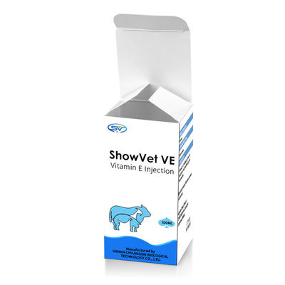 Injection injectable vétérinaire de la vitamine E de drogues de sélénite de sodium pour le chameau de chèvre de bétail