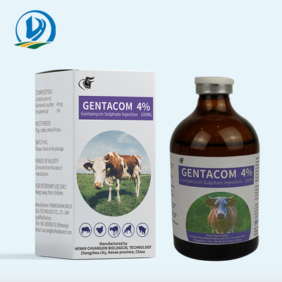 Médicaments antiparasitaires vétérinaires au sulfate de gentamicine 4% Antibiotiques à large spectre
