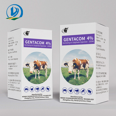 Médicaments antiparasitaires vétérinaires au sulfate de gentamicine 4% Antibiotiques à large spectre
