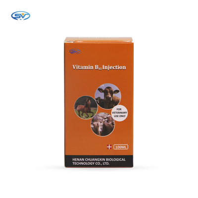 Drogues injectables vétérinaires d'injection de la vitamine B12 pour l'usage d'animaux d'élevage et de volaille