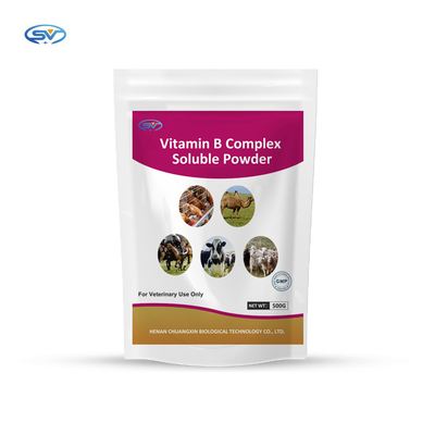 La vitamine nutritionnelle dope la poudre soluble composée de la vitamine B pour des animaux